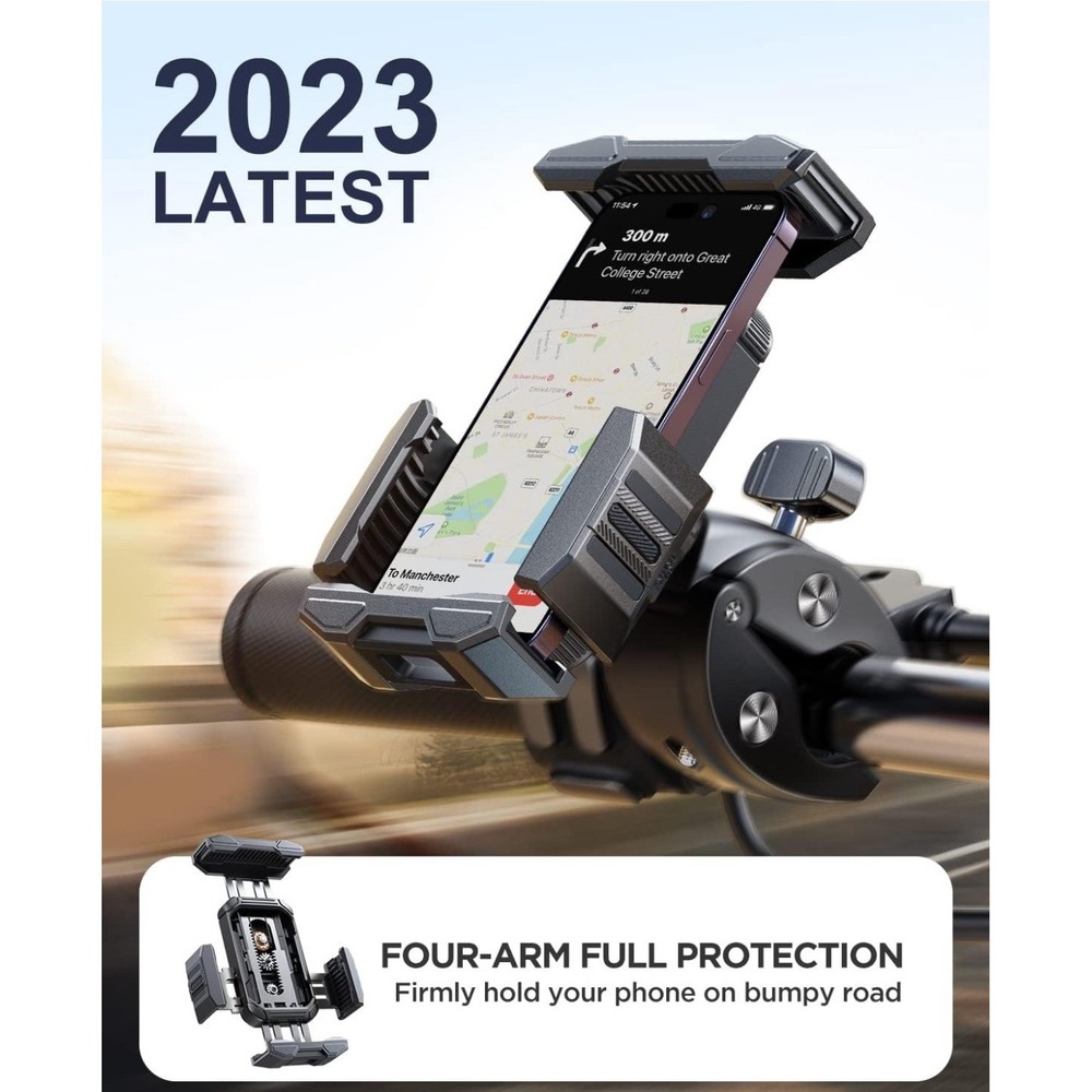 JOYROOM Motorcycle or Bike Phone Mount - Picture 2 of 5